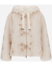 Herno - Lynx-Effect Fur-Touch Jacket - Lyst