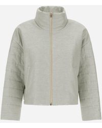 Herno - GIACCA IN BRIGHT LINEN - Lyst