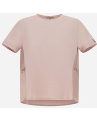 Herno - T-Shirt With Coulisse - Lyst