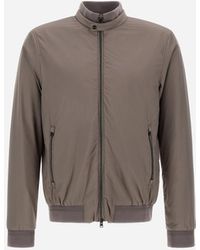 Herno - Ecoage High-Collar Bomber Jacket - Lyst