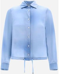 Herno - Cloud Silk Shirt - Lyst