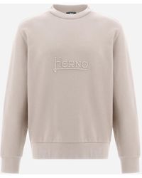 Herno - Sudadera De Cotton Sweater - Lyst