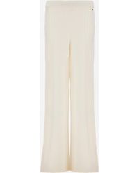 Herno - Ribbed & Braided Merino Wool Trousers - Lyst