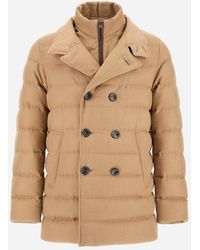 Herno - Pea Coat - Lyst