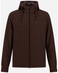 Herno - Cashmere Cloth, Mohair And Suede-Effect Jacket - Lyst