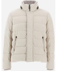 Herno - Suede Effect Jacket - Lyst