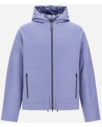 Herno - Jacke Aus Lana Double Und Nylon Ultralight - Lyst