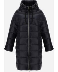 Herno CAPPOTTO OVER IN NYLON ULTRALIGHT - Nero