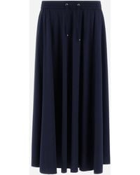 Herno - GONNA IN LIGHT NYLON STRETCH - Lyst