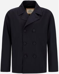 Herno - Pea Coat - Lyst