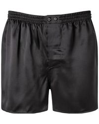 Zimmerli of Switzerland - Herren Boxershort Seide Unifarben - Lyst