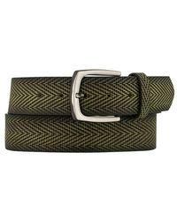 Lindenmann - Herren Gürtel Leder Geprägt - Lyst