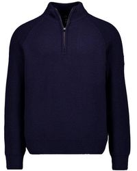 Belstaff - Herren Pullover Unifarben - Lyst