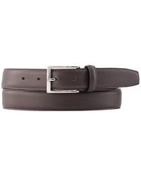 Lindenmann - Herren Gürtel Glattleder - Lyst