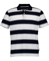 Marc O' Polo - Herren Polo-Shirt Blau,Weiß Gestreift - Lyst