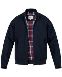 Ben Sherman - Herren Blouson Baumwolle Unifarben - Lyst