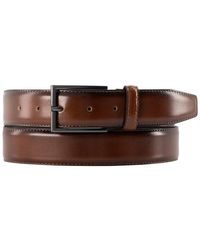 Lindenmann - Herren Gürtel Glattleder - Lyst