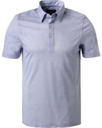 Eton - Herren Polo-Shirt Meliert - Lyst