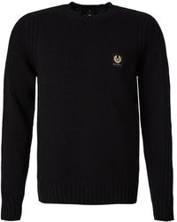 Belstaff - Herren Pullover Unifarben - Lyst