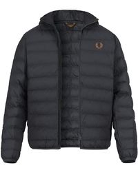 Fred Perry - Herren Jacken Unifarben - Lyst