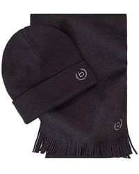 Bugatti - Herren Schal-Mütze-Set - Lyst