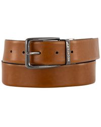 Hechter Paris - Herren Wendegürtel Glattleder - Lyst