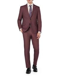 DIGEL - Herren Anzug Meliert Slim Fit - Lyst