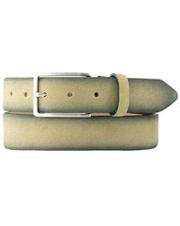 Lindenmann - Herren Gürtel Nubuk - Lyst
