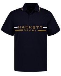 Hackett - Herren Polo-Shirt Baumwoll-Piqué Slim Fit - Lyst