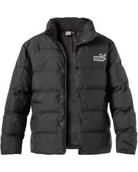 PUMA - Herren Steppjacke Mikrofaser/Funktion Unifarben - Lyst