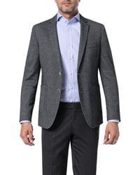 DIGEL - Herren Sakko Meliert Slim Fit - Lyst