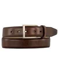 Lindenmann - Herren Gürtel Glattleder - Lyst