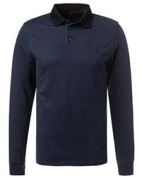 Hackett - Herren Polo-Shirt Baumwoll-Jersey Gemustert Slim Fit - Lyst