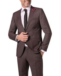 Cg - Herren Sakko Meliert Slim Fit - Lyst