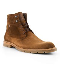 Floris Van Bommel - Herren Desert Boots Nubuk-/Veloursleder - Lyst