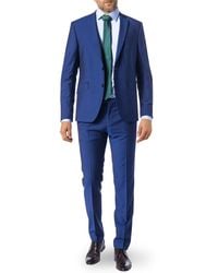 DIGEL - Herren Anzug Meliert Slim Fit - Lyst