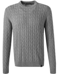 North Sails - Herren Pullover Unifarben - Lyst
