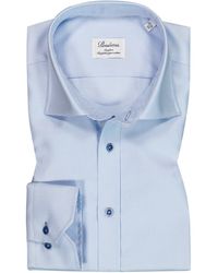 Stenströms - Herren Hemd Baumwolle Gemustert Comfort Fit - Lyst