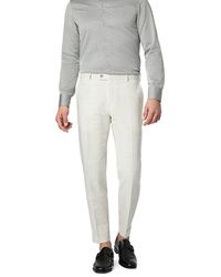 Strellson - Herren Hose Baumwolle-Leinen Meliert Slim Fit - Lyst