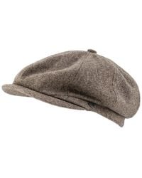 Bugatti - Herren Mützen/Caps/Hüte,Grau Baumwolle & Mix Meliert - Lyst