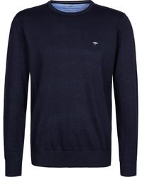 Fynch-Hatton - Herren Pullover Unifarben - Lyst