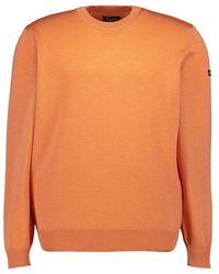 Maerz - Herren Pullover Merinowolle Unifarben - Lyst
