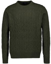 Hackett - Herren Pullover Lammwolle Unifarben - Lyst
