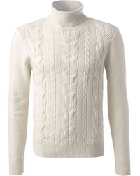 Hackett - Herren Rollkragenpullover Unifarben - Lyst