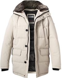 Strellson - Herren Steppjacke Mikrofaser Unifarben - Lyst