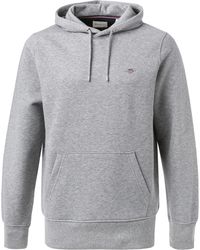 GANT - Herren Hoodie Unifarben - Lyst