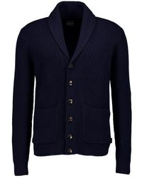 Bugatti - Herren Cardigan Unifarben - Lyst