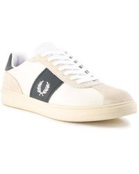 Fred Perry - Herren Sneaker Veloursleder - Lyst