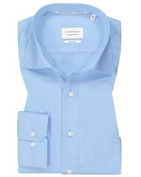 Eterna - Herren Hemd Baumwolle Slim Fit - Lyst