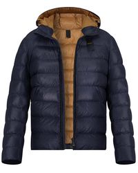 Blauer Usa - Herren Jacken Nylon Unifarben - Lyst